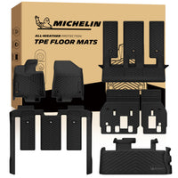 Michelin all-weather TPE floor mats packaging.