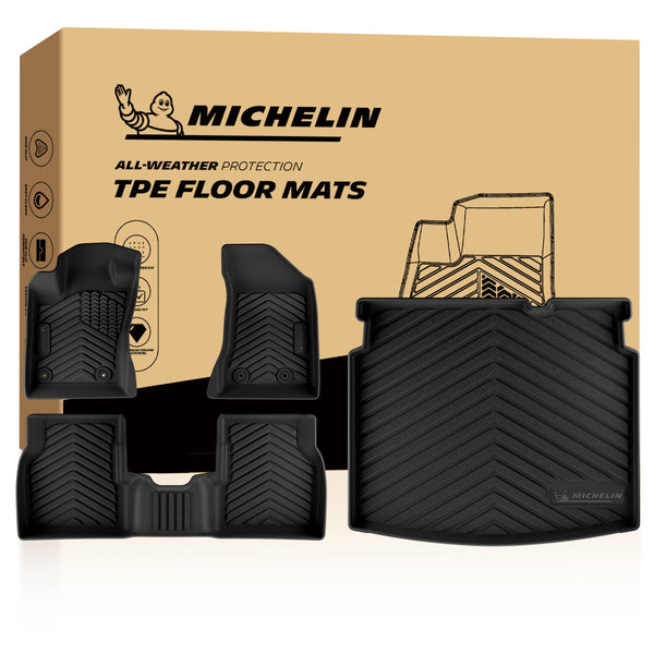 Compass 2017–2026 Floor & Trunk Mat Set