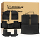 Full Michelin TPE floor and trunk mat set with retail packaging, 7-seat SUV complete interior protection liners
