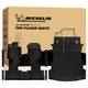 Michelin all-weather TPE floor mats, anti-slip design, advanced protection for vehicles, durable and slip-resistant, custom-fit car mats.