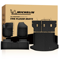 Michelin all-weather TPE floor mats packaging.