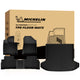Full set Michelin all-weather floor liners: front mats, rear bench mat, rear cargo trunk mat with retail box