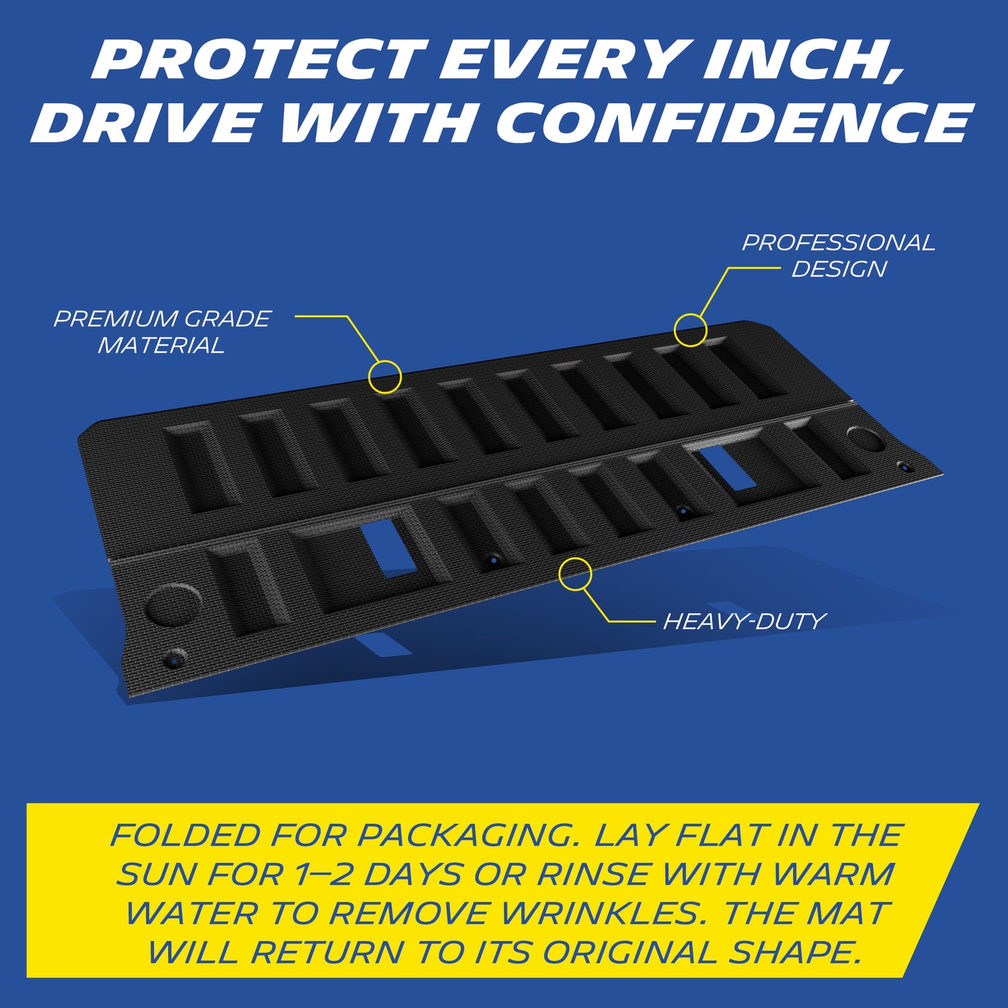 Michelin Truck Tailgate Protector for 2023-2026 Chevy Colorado (StowFlex Tailgate) / GMC Canyon (Multistow Tailgate), All-Weather Tailgate Mat, Custom Fit, Durable TPE, Non-Slip