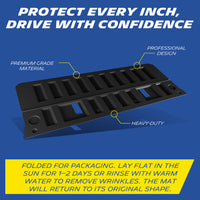 Michelin Truck Tailgate Protector for 2023-2026 Chevy Colorado (StowFlex Tailgate) / GMC Canyon (Multistow Tailgate), All-Weather Tailgate Mat, Custom Fit, Durable TPE, Non-Slip