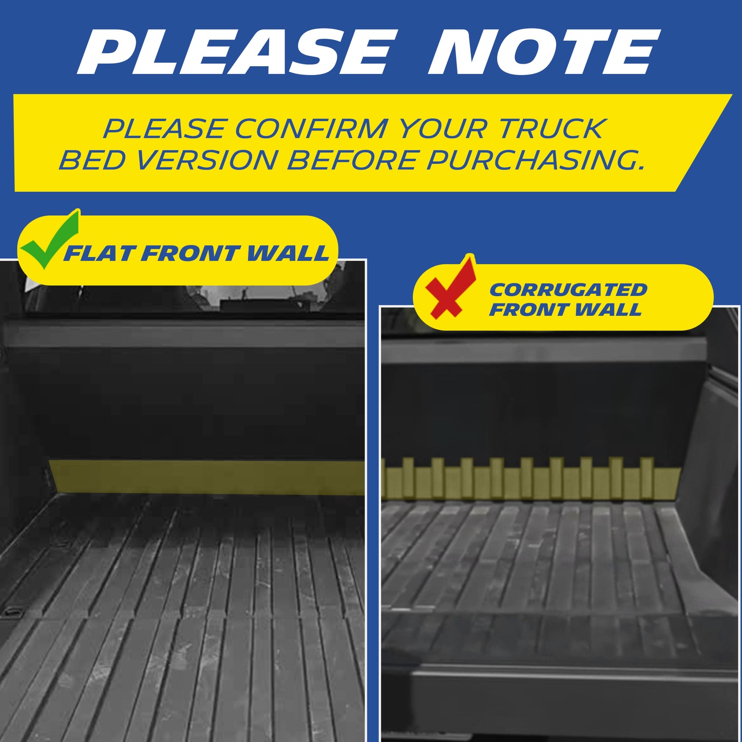 Michelin Truck Bed Mat for 2023-2026 Tesla Cybertruck (Include Cyberbeast)
