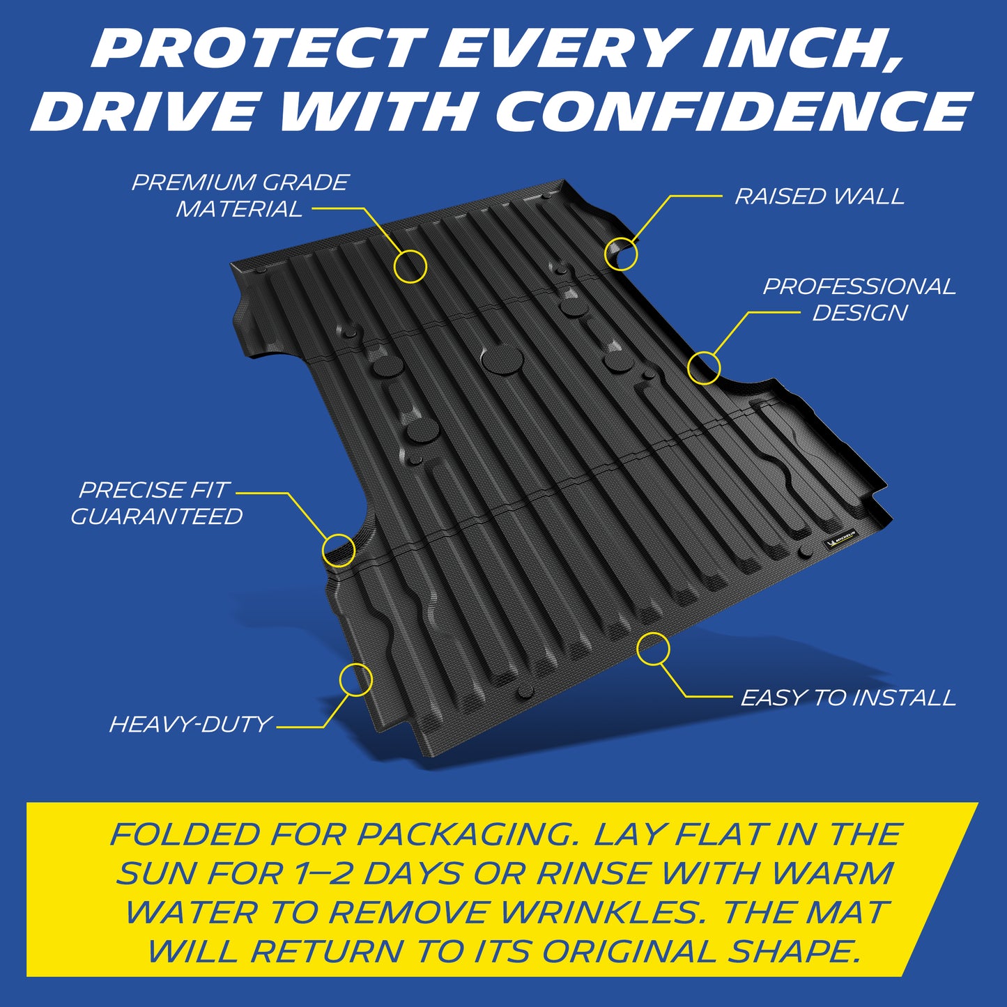 Michelin Ford Super Duty Truck Bed Mat 2017-2026 (6.75FT Bed)