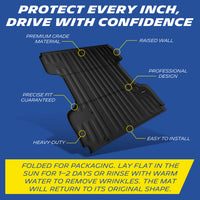 Michelin truck bed mat with raised walls, precise fit, and heavy-duty design