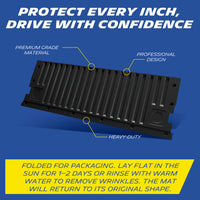 Michelin Truck Tailgate Protector for 2022-2026 Toyota Tundra (Not Fit Drop-in Liners), All-Weather Tailgate Mat, Custom Fit, Durable TPE, Non-Slip