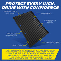 Michelin Truck Bed Mat for 2023-2026 Tesla Cybertruck, TPE Truck Bed Liner, Not Fit Cyberbeast