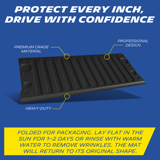Michelin Truck Tailgate Protector for 2019-2026 Chevy Silverado/GMC Sierra 1500, All-Weather Tailgate Mat, Custom Fit, TPE
