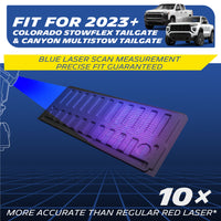 Michelin Truck Tailgate Protector for 2023-2026 Chevy Colorado (StowFlex Tailgate) / GMC Canyon (Multistow Tailgate), All-Weather Tailgate Mat, Custom Fit, Durable TPE, Non-Slip