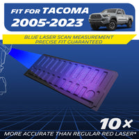 Michelin Truck Tailgate Protector for 2005-2023 Toyota Tacoma, All-Weather Tailgate Mat, Custom Fit, TPE, Pad