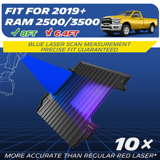 Michelin Bed Mat for Ram 2500/3500 2019-2026  8 FT / 98.3"