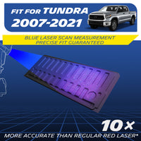 Michelin Truck Tailgate Protector for 2007-2021 Toyota Tundra, All-Weather Tailgate Mat, Custom Fit, TPE, Pad