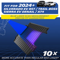 Michelin Truck Bed Mat for 2024-2026 Chevy Silverado EV RST/Trail Boss & GMC Sierra EV Denali/AT4 Only, All-Weather Truck Bed Liner, Custom Fit, Durable TPE, Bedliner, Non-Slip