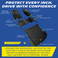 Michelin heavy duty floor mats interior protection