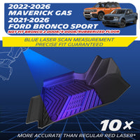 Blue laser scan – 10× more accurate.