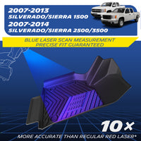 2007-2013 SILVERADO/SIERRA 1500. Blue laser scan – 10× more accurate.
