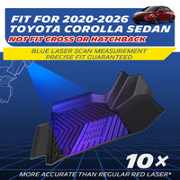 Michelin Premier Floor Mats for Toyota Corolla Sedan 2020-2026