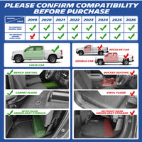 Check fitment: 1500 (2019–2026), 2500/3500 (2025–2026). All cab/seat/floor options.