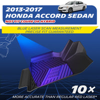 2013-2017 Honda Accord Sedan. Blue laser scan – 10× more accurate.