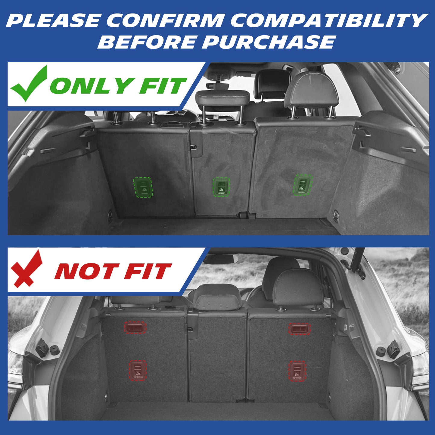Michelin all-weather TPE floor mats, fits 2026 Audi Q3, blue laser scan measurement for precise fit, 10x more accurate than standard red laser, custom-fit guaranteed.
