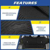 Michelin backrest mats with premium material, precise fit, and professional design.