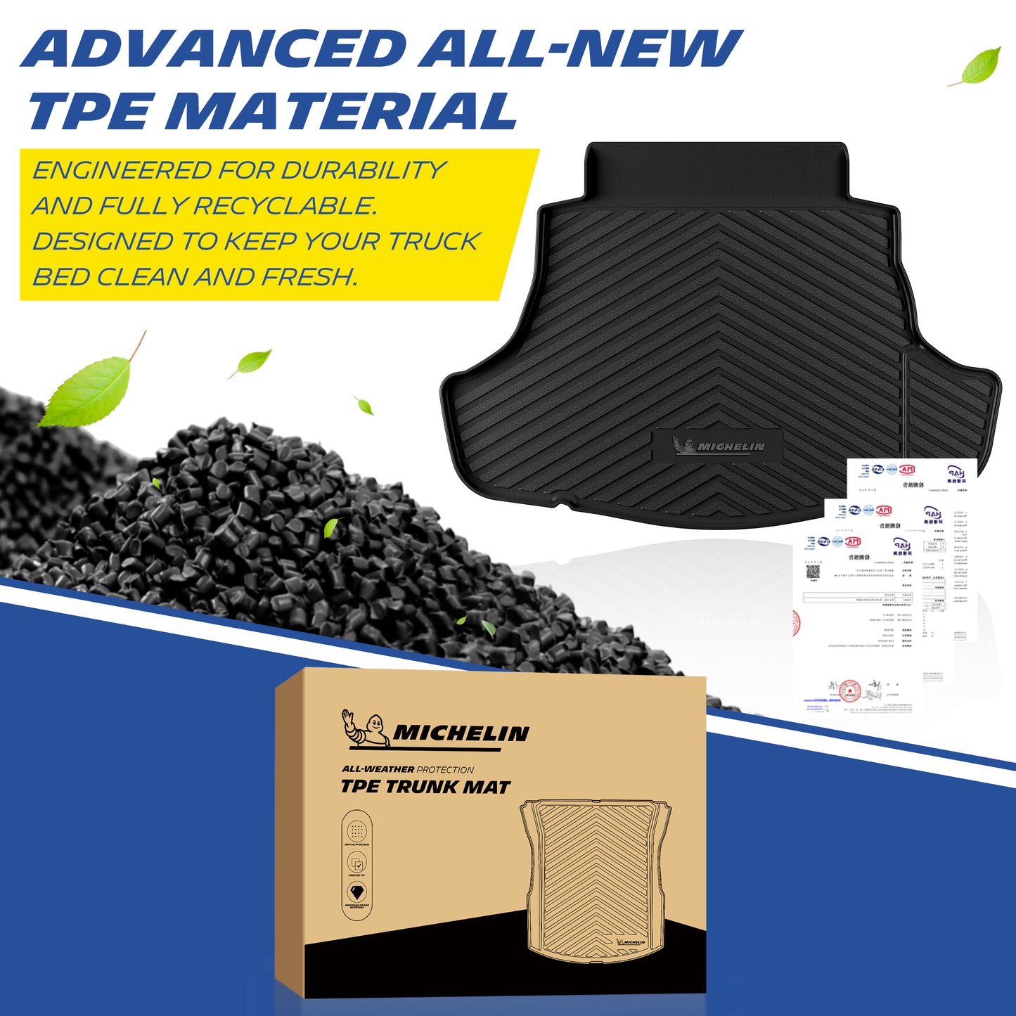 Michelin Premier Series Trunk Mat for 2025–2026 Toyota Camry (Hybrid Included)