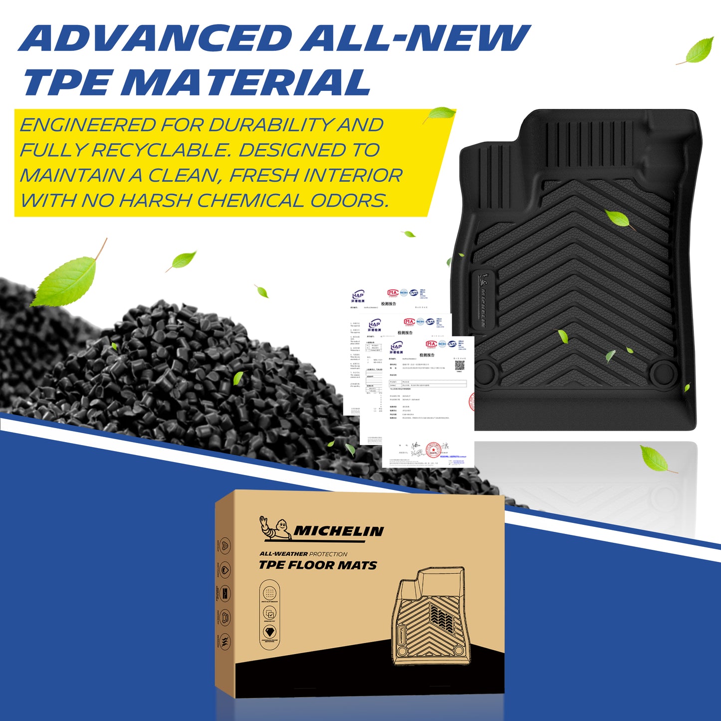 Michelin Premier Floor Mats for Honda Accord 2023-2027