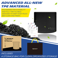 Michelin TPE all-weather floor mats, odor-free and recyclable