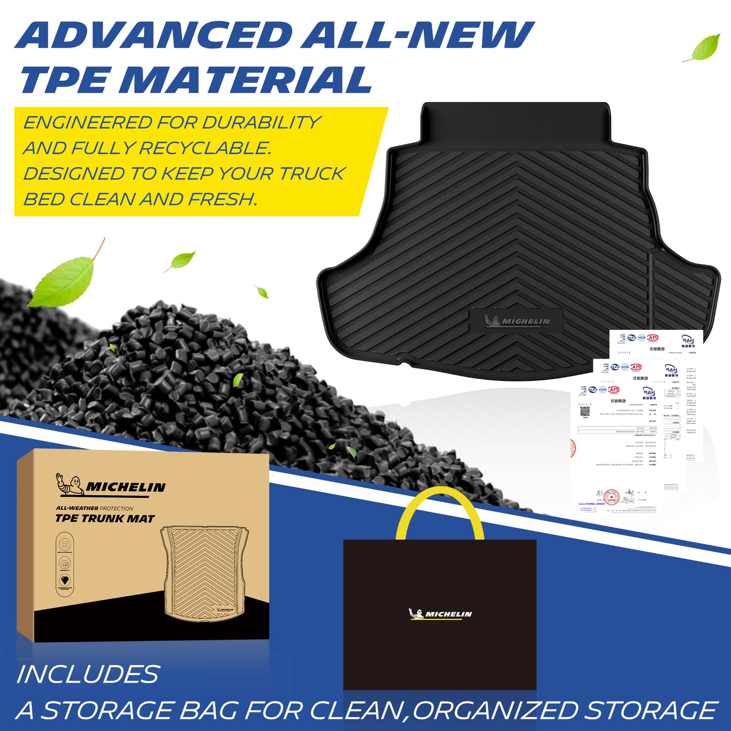 Michelin Premier Series Trunk Mat for 2025–2026 Toyota Camry (Hybrid Included)