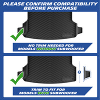 Complete Michelin all-weather floor mats set with packaging box