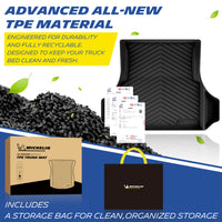 Michelin TPE all-weather trunk mat, odor-free and recyclable