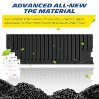 Michelin Truck Tailgate Protector for 2022-2026 Toyota Tundra (Not Fit Drop-in Liners), All-Weather Tailgate Mat, Custom Fit, Durable TPE, Non-Slip