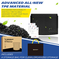 Michelin TPE all-weather trunk mat, odor-free and recyclable