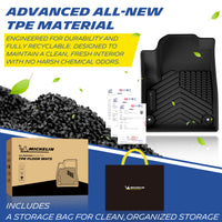 Michelin TPE all-weather floor mats, odor-free and recyclable