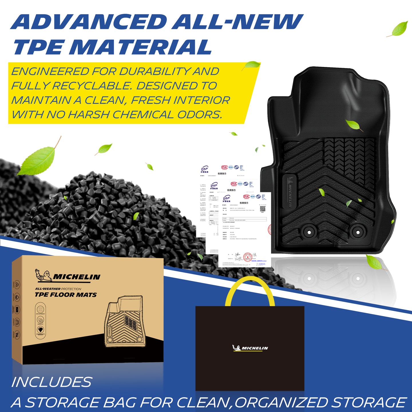 Waterproof surface, easy to wipe and rinse for daily maintenance