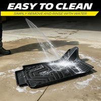 Michelin TPE floor mats easy to clean, simply remove and rinse with water for quick and effortless maintenance.