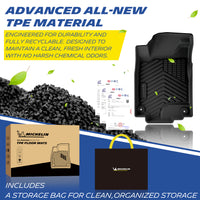 Michelin TPE all-weather floor mats, odor-free and recyclable