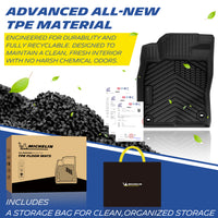 Michelin TPE floor mat new material introduction graphic
