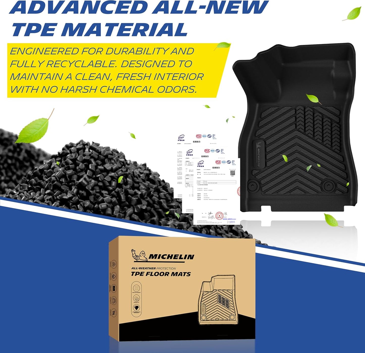 Michelin Premier Floor Mats for 2026+ Nissan Sentra