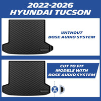 Michelin Premier Floor Mats & Trunk Mats Set for Hyundai Tucson (2022+)