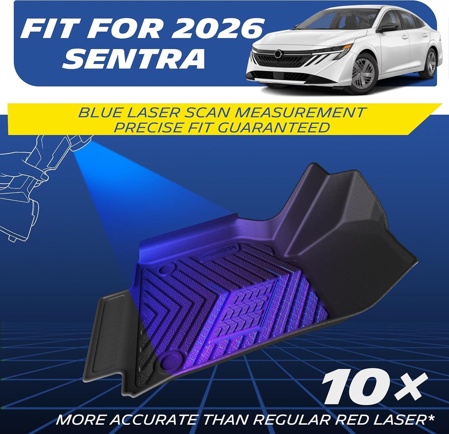 Michelin Premier Floor Mats for 2026+ Nissan Sentra