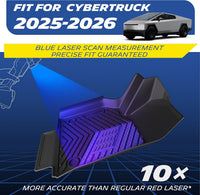 Michelin Premier Floor Mats, Bed Mat & Frunk Mat for Tesla Cybertruck 6 Piece