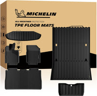 Michelin Premier Floor Mats, Bed Mat & Frunk Mat for Tesla Cybertruck 6 Piece