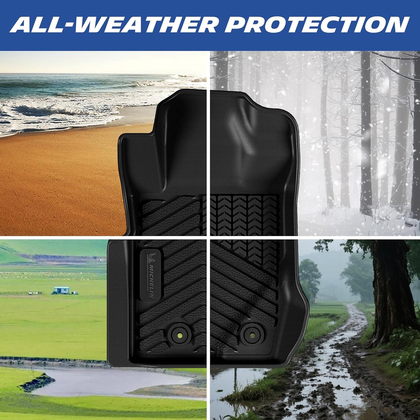 Michelin Premier Floor Mats for Ford Bronco 4-Door (2021-2026)