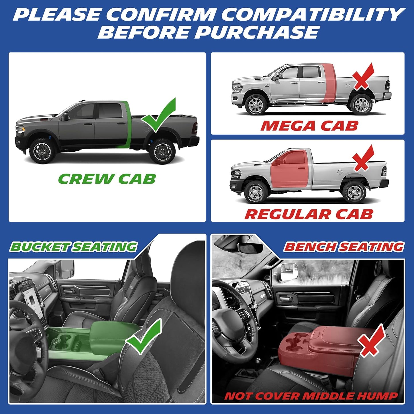 Michelin Floor Mats for Ram 2500/3500 Crew Cab (2019-2026)