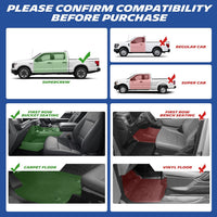 Michelin Premier Front Floor Mats for Ford F-150 & Lightning (2015-2026) 2PCS