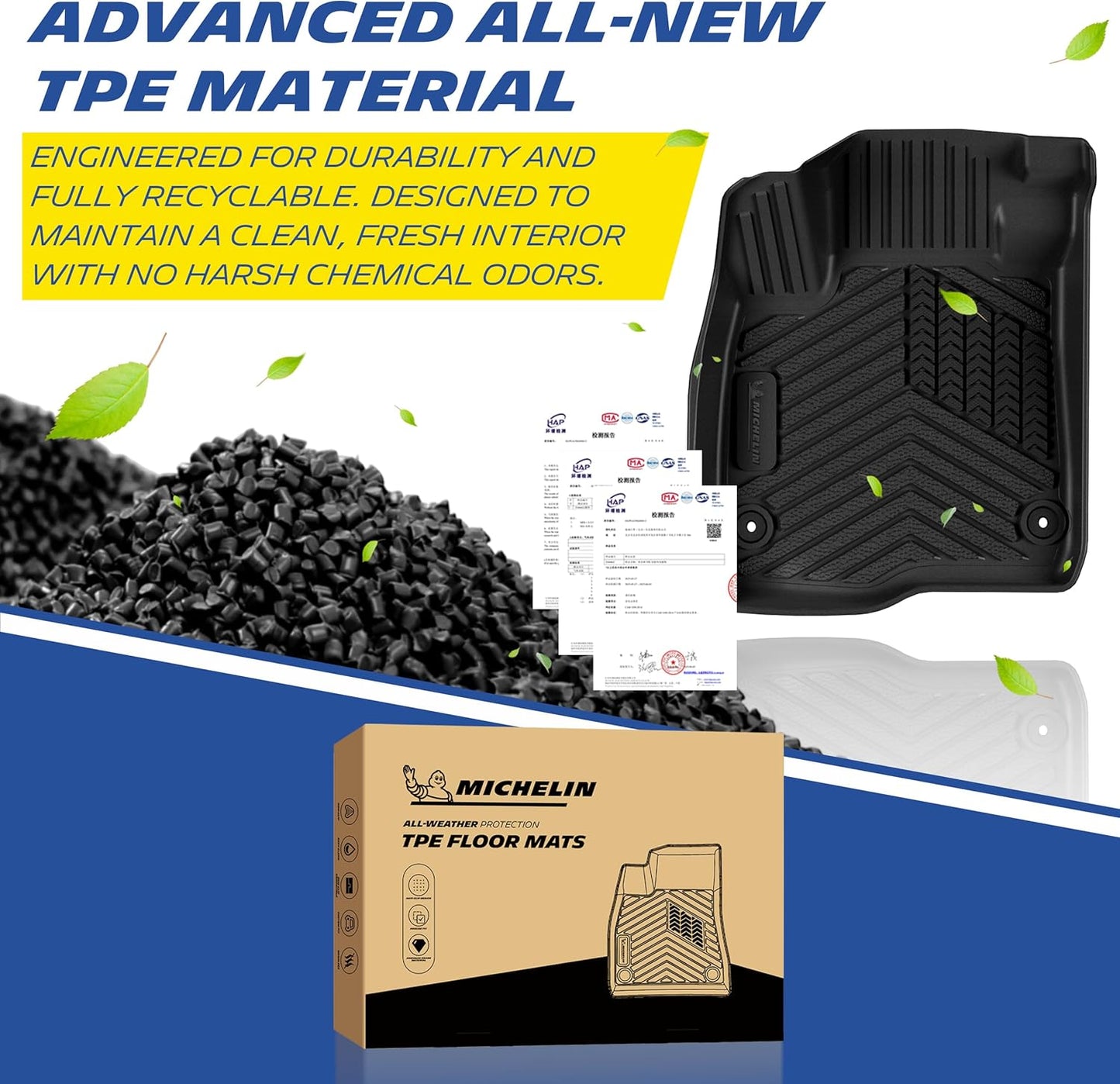 Michelin Premier Floor Mats for Honda CR-V Gas & Hybrid (2023-2026)