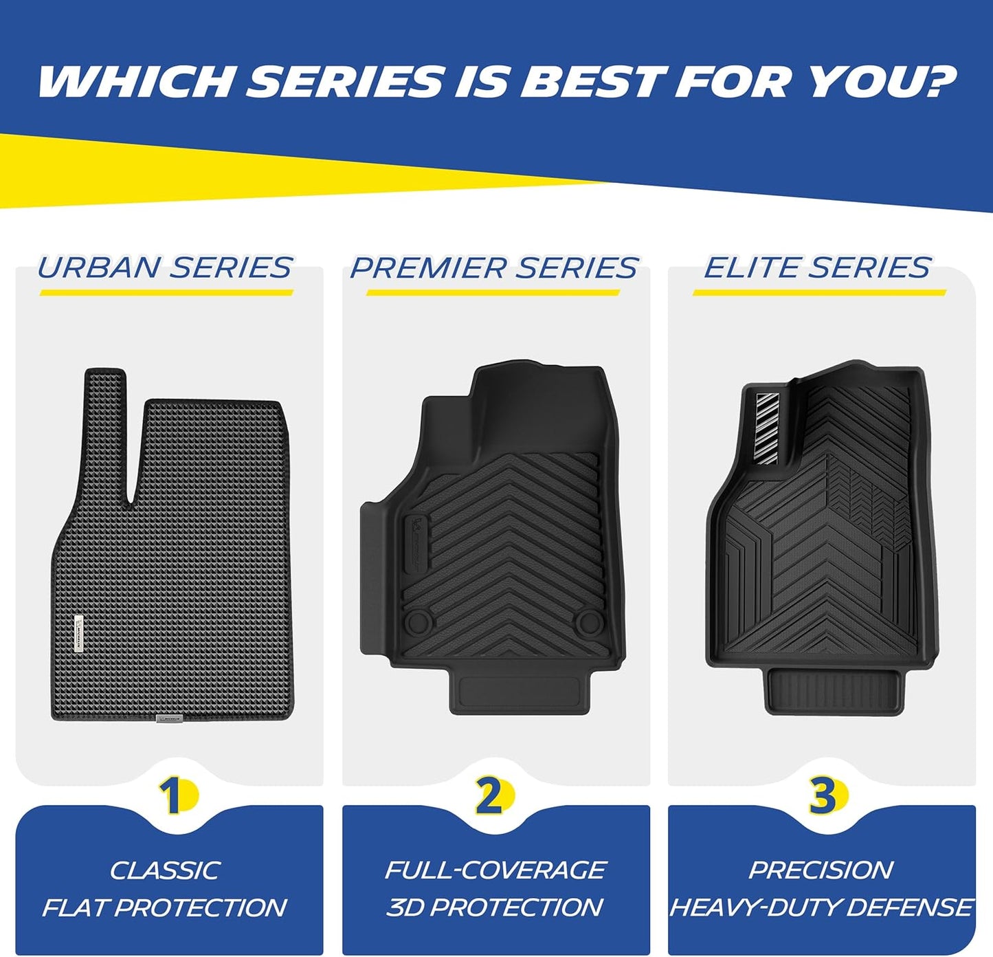 Michelin Custom Fit Floor Mats for 2026 Toyota RAV4 Hybrid